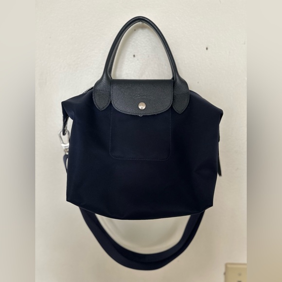 LONGCHAMP Le Pliage Neo S Top Handle Bag - Navy (USED) - Picture 2 of 12